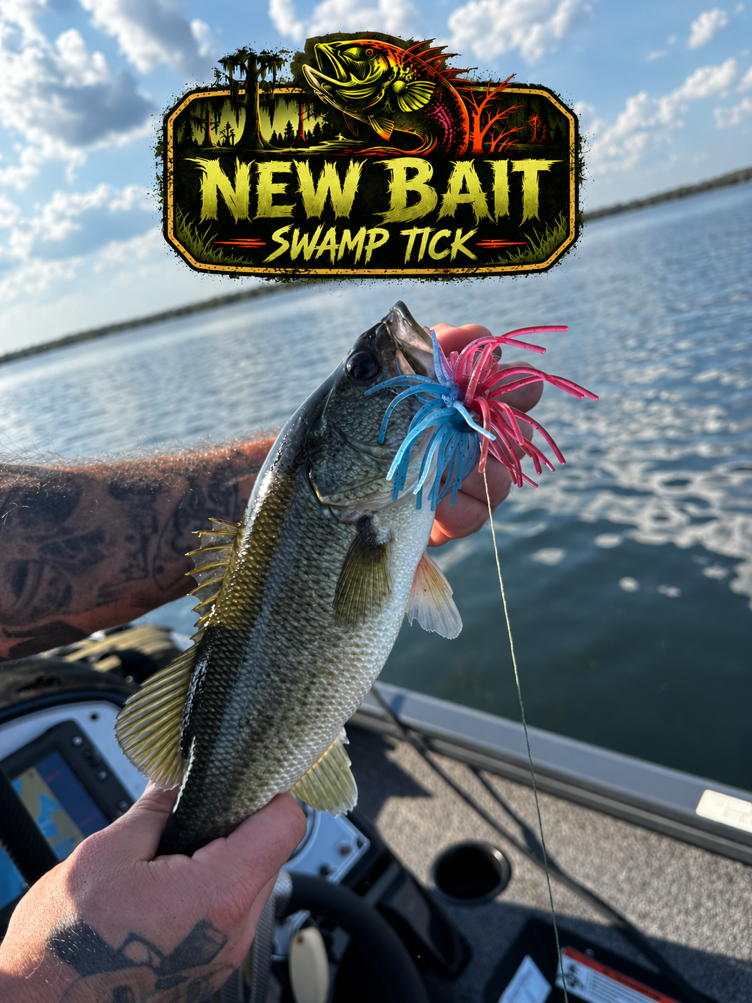 4" Swamp Tick (Ghostfin Redbreast)