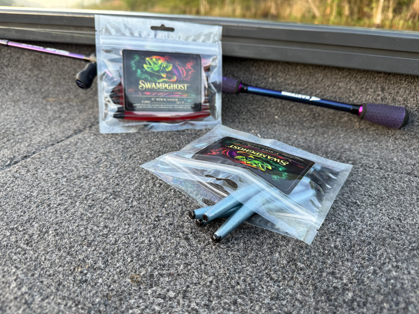 Ghostfin Blackout (5” Stick Bait)