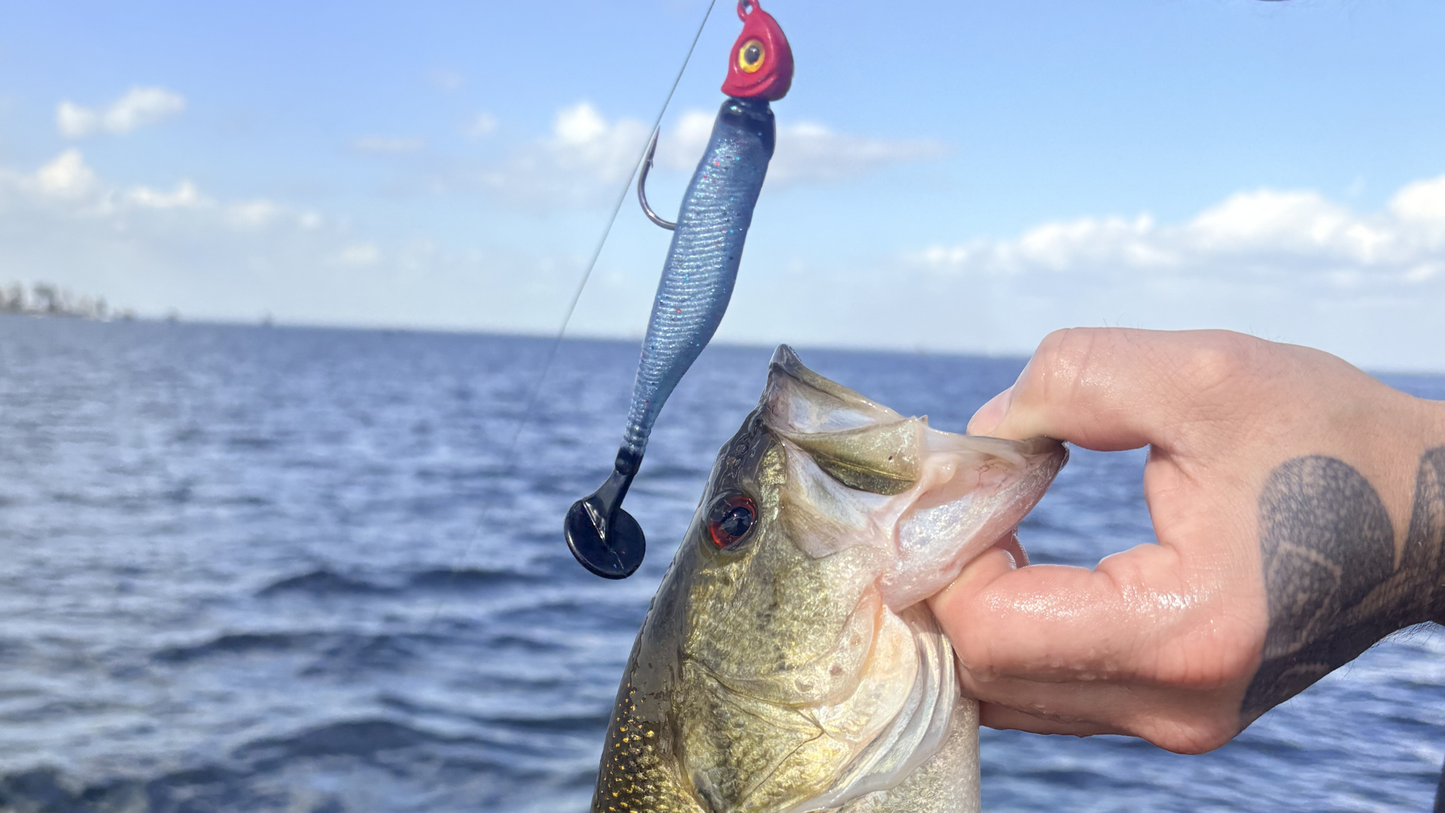 Ghostfin Blackout (3.8" Minnow)
