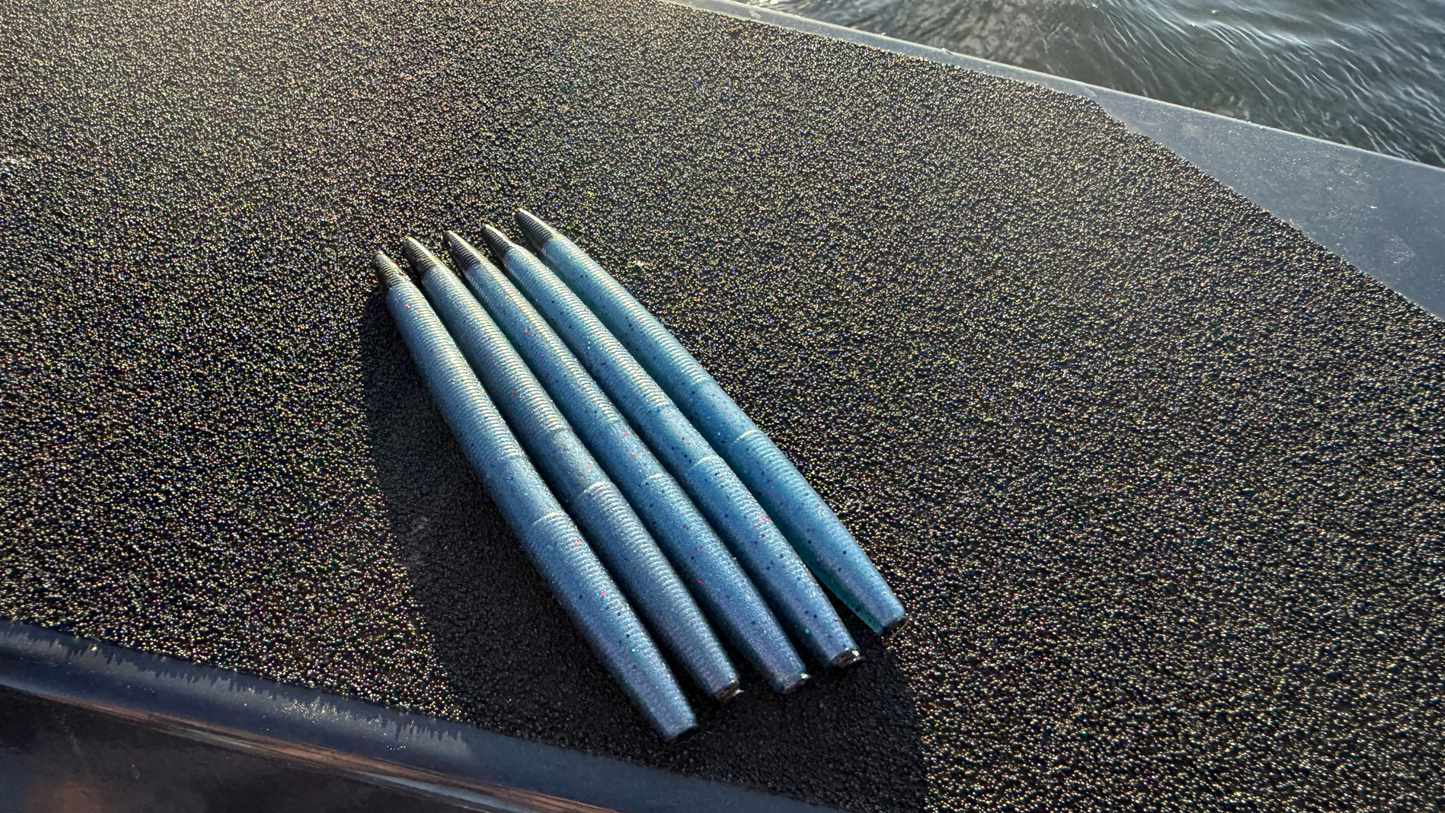 Ghostfin Blackout (5” Stick Bait)