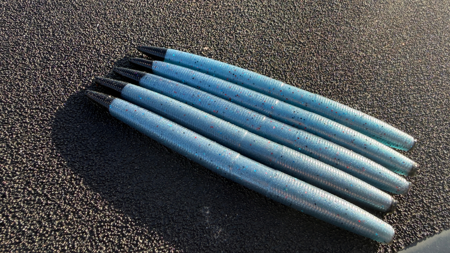Ghostfin Blackout (5” Stick Bait)