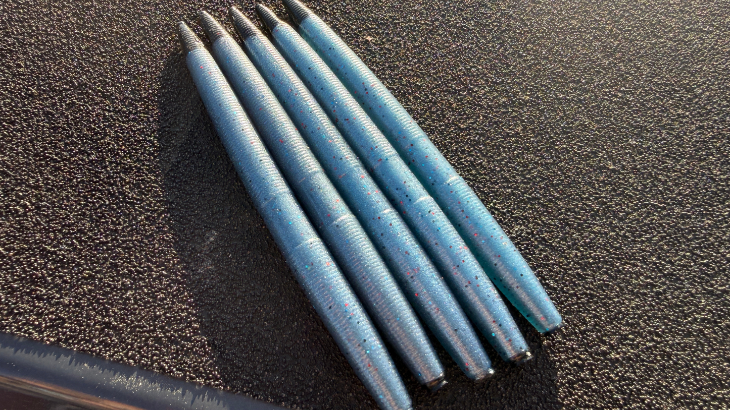 Ghostfin Blackout (5” Stick Bait)